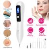 Skin Tag Repair Kit Portable Beauty Equipment Multi-Level with Home Usage USB Charging LCD Level Adjustable 6 Replaceable Needles
