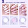 Acrylic Nail Kit With Everything For Beginners, Professional Nail Starter Kit , 24 Color Glitter Acrylic Powder and Liquid Monomer Set